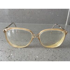 Vintage Tura MOD TL 311 Tan Eyeglasses Frames ONLY 143 Japan full rim oversized